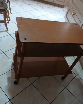 Tavolino con ruote per TV 