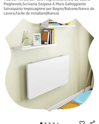 Scrivania richiudibile 80x40