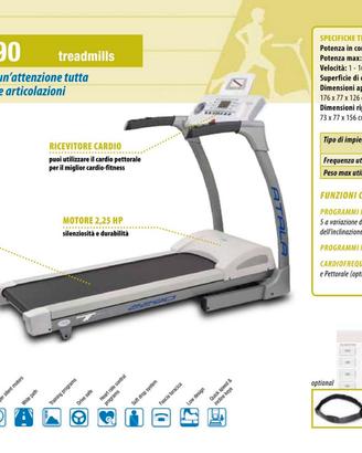 Tapis roulant 2290 Atala
