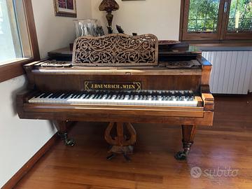 Pianoforte a coda fine '800 viennese