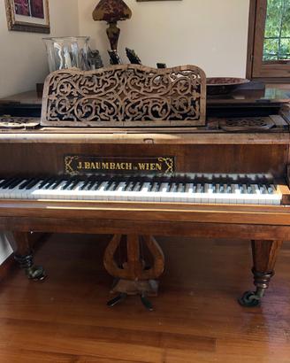 Pianoforte a coda fine '800 viennese