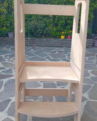 sedia-torre montessoriana