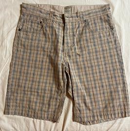 Bermuda Marrone a Quadri