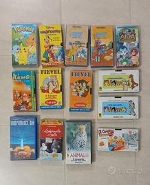 Lotto VHS Cartoni Animati e Film italiani