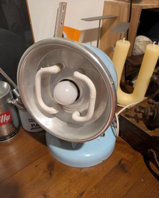 Lampada vintage colore celeste