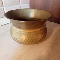 ciotola in ottone martellato vintage 