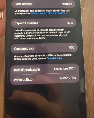 Iphone 15 pro max 512 gb