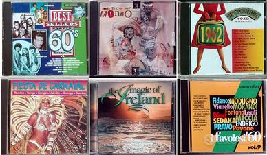 Stock/lotto Cd -Cantautori Italiani-Musica latina