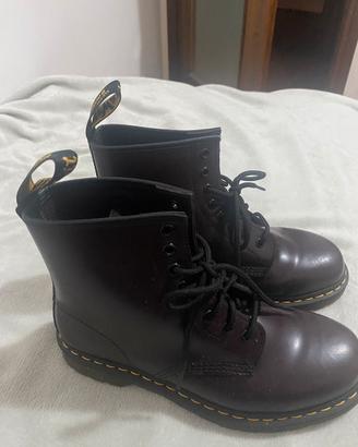 Dr. Martens 1460 Smooth Nere / Cherry - taglia 41