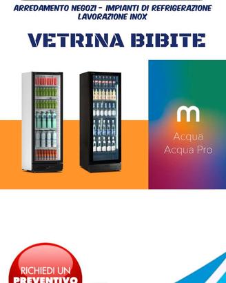 VETRINA BIBITE ACQUA PLUS 400