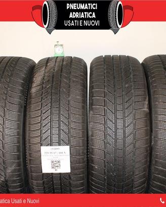 4 Gomme 225 55 R 17 Continental al 86% SPED GRATIS