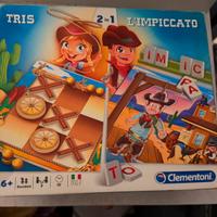 Gioco di società “impiccato e tris”