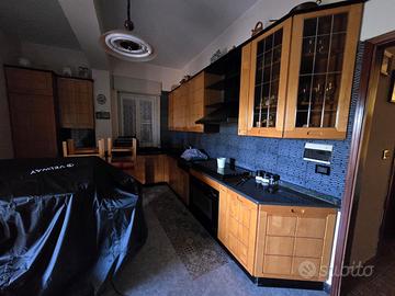 cucina + camera da letto + studio 