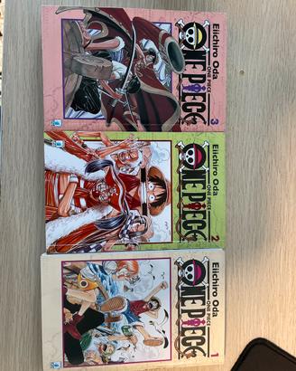 One Piece New edition 1-2-3