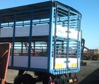 RIMORCHIO AGRICOLO PIANALE PER BESTIAME MOD. VIBER