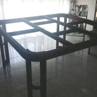 Tavolo con cristalli 