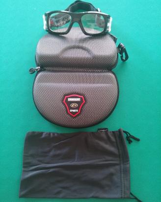 Occhiali maschera di protezione per lo sport