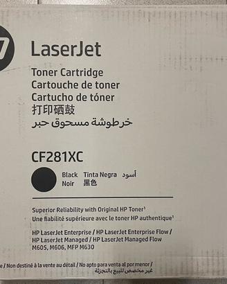 Toner CF281XC Hp LaserJet Enterprise M605, M606