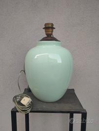 lampada vintage in ceramica