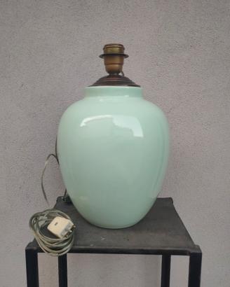 lampada vintage in ceramica