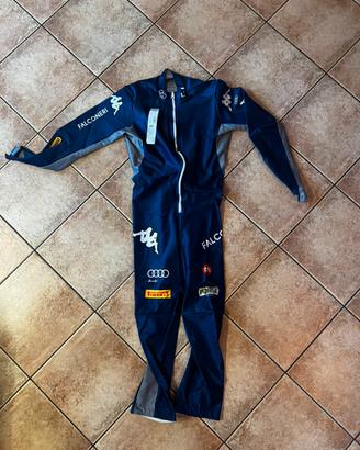 Tuta sci alpino felpata