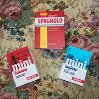 3 Mini dizionari/vocabolari tascabili 
