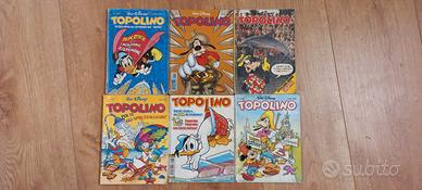 Lotto 6 giornalini TOPOLINO