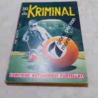 Fumetto con adesivi KRIMINAL 