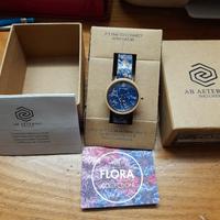 Orologio in legno AB AETERNO flora collection