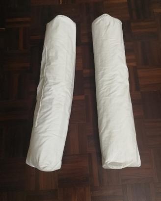 2 cuscini cilindrici 
