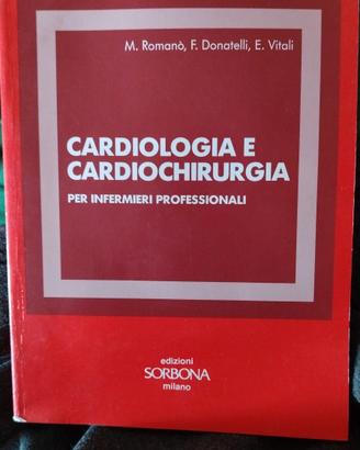 libro  di cardiochirurgia e cardiologia