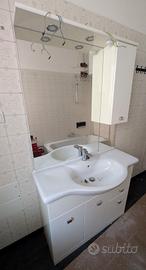 Mobile bagno  bianco completo.