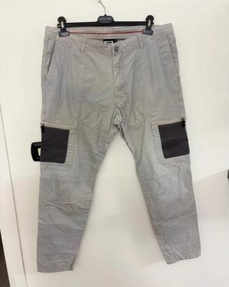 Pantalone Jeep grigio cargo taglia XL 54