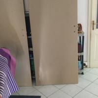 Coppia di porte battente grezze .