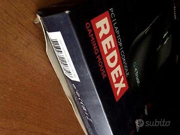 Trust Gaming GXT 980 REDEX Mouse da Gaming - Nero