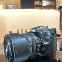 Nikon D3200 con obiettivo AF-S NIKKOR 18-105mm