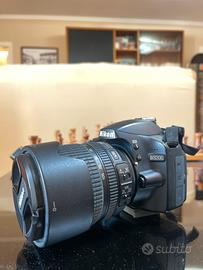 Nikon D3200 con obiettivo AF-S NIKKOR 18-105mm
