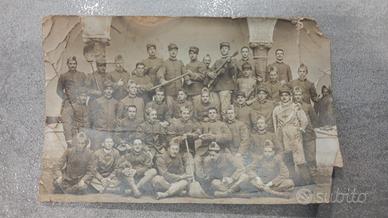 Cartolina vintage soldati