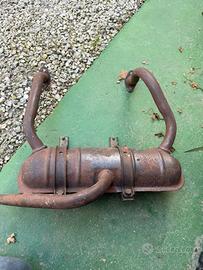 Marmitta e staffe fiat 500 epoca