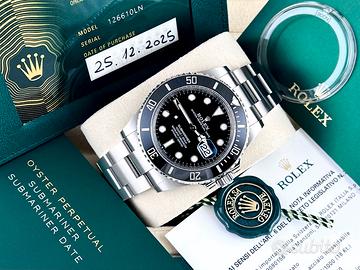 Rolex Submariner Date 126610LN - Dicembre 2025