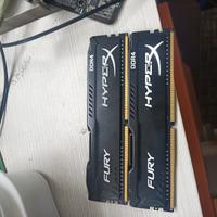 RAM hyperx 16+16 ddr4