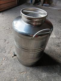 Contenitore in acciaio inox da 50 lt