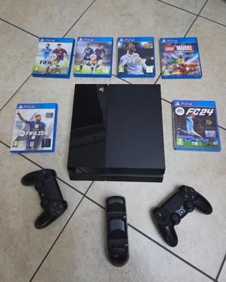 PS4 + 2 CONTROLLER + giochi