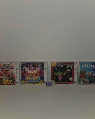 6 giochi per Nintendo 3DS