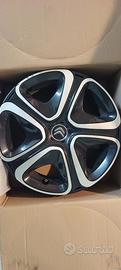 Cerchi citroen C3  16 6,5J x 16" ET 20 + borchie.