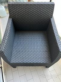 Poltrona, sedia da giardino