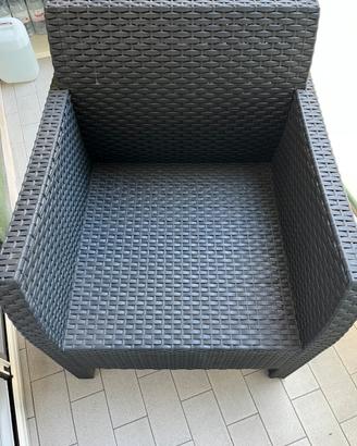 Poltrona, sedia da giardino