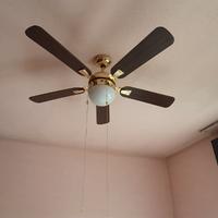 Ventilatore da soffitto, con lampada