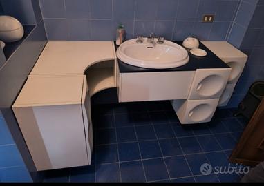 mobile bagno space age completo 