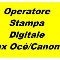 Operatore Stampa digitale/Archiviazione digitale